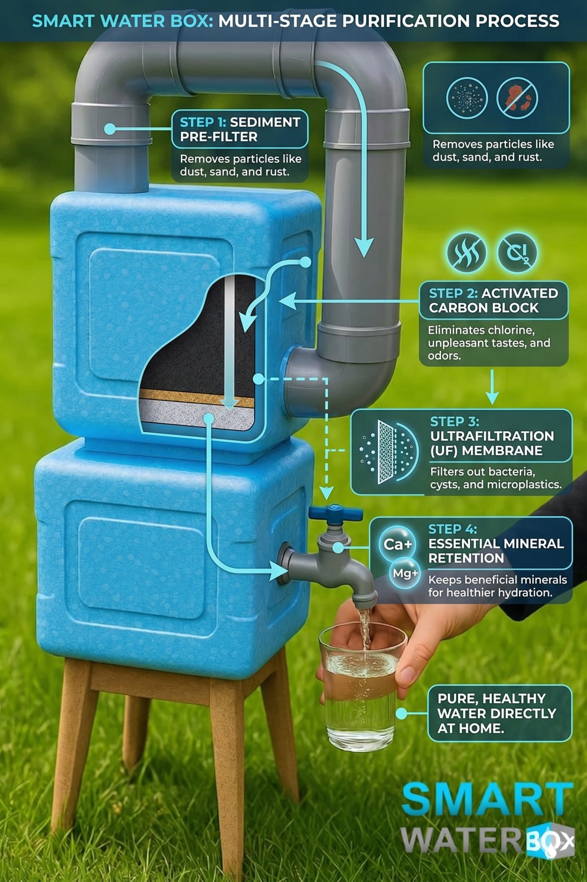 Smart Water-filtration-process